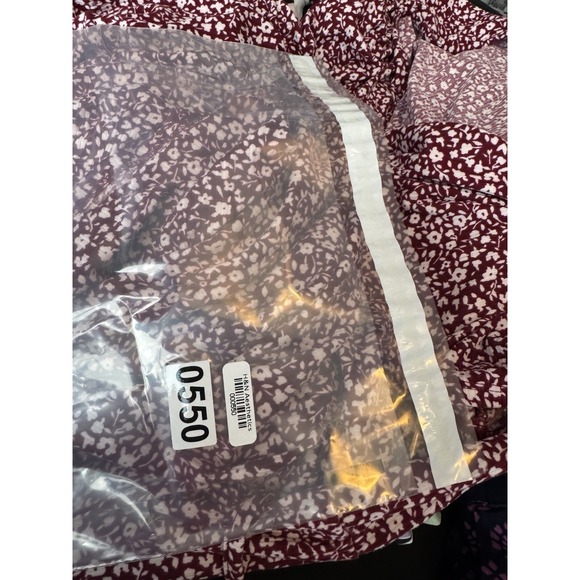 Y2K‎ Sundress Vintage Wrap Summer Dress ditzy Floral Red  tie back babydoll 1X - Picture 6 of 13